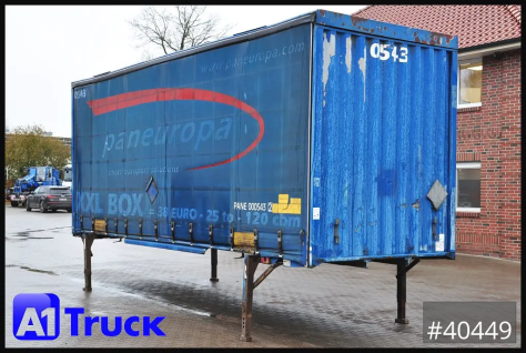 Wechselbrücke Jumbo BDF 7,82, Code XL, 