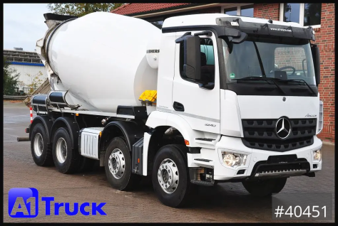 Arocs 3240, Liebherr HTM 905 9m³,