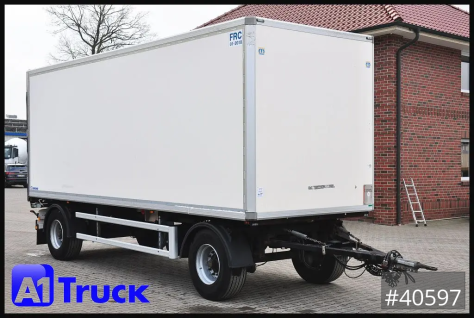 Koffer ISO, stark isoliert ehemaliger Kühlkoffer, Aluboden