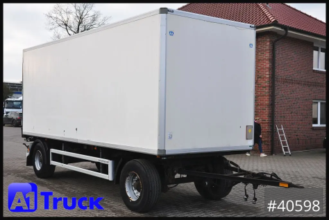 Koffer ISO, stark isoliert ehemaliger Kühlkoffer, Aluboden