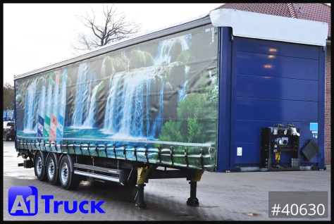 System Trailer, verzinkt,, Getränke VDI 2700, Ladebordwand