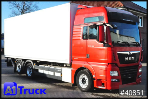 TGX 26.460 XXL, Lenkachse, Liftachse, Festaufbau