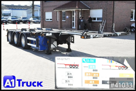 Multi Chassi, Genset, Mittel und Heckausschub 20 - 45