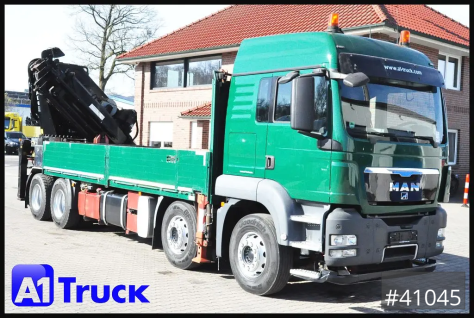 TGS 32,480, 8x4, MKG HLK 591 Seilwinde, Funk, 