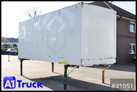 WB BDF 7,45 Koffer, Klapptische,  2800mm innen