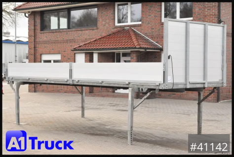 Wechselbrücke BDF Steckrungen, 7,45  verzinkt Stahl