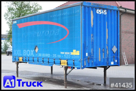 Wechselbrücke Jumbo BDF 7,82, Code XL, 