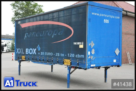 Wechselbrücke Jumbo BDF 7,82, Code XL, 