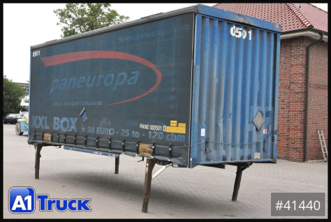 Wechselbrücke Jumbo BDF 7,82, Code XL, 