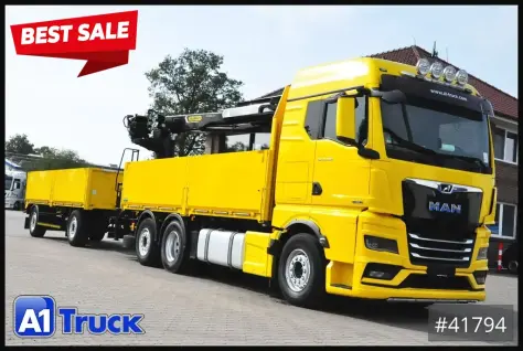 TGX 26.580 LL GM, D38 PK 20.501L Lenkachse,   