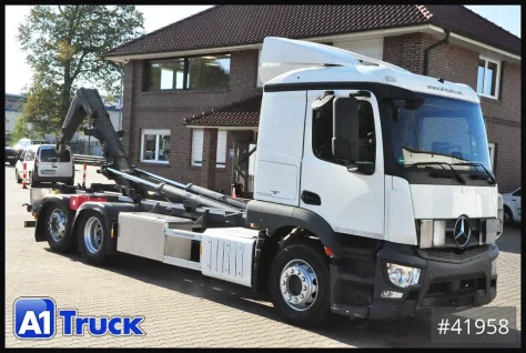 Antos 2543  Meiller Schub-Knick Lenkachse Funk