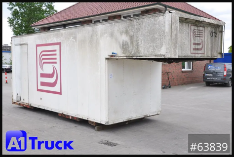Container Lager, kann verladen werden 6,3 + 2 Meter