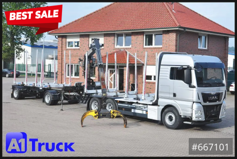 TGX 26.480, Holz Kesla 2109, 6x4, 