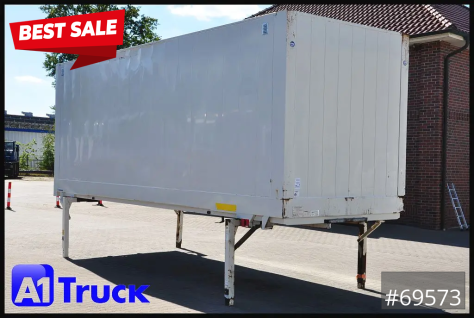 Wechselbrücke BDF 7,45 Koffer,  Textil 2750mm innen, 20 x vorhanden