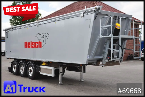 RHKS, Alu-Kippmulde 50m³, NEU Kombitüren, Alufelgen, Liftachse,  