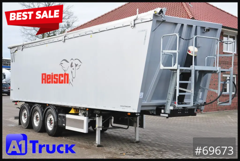 RHKS, Alu-Kippmulde 54m³, Kombitüren, Alufelgen, Liftachse,  