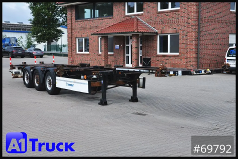 SDC, Containerchassis,  2x20/30/40