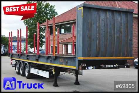 SDS01, Langholz, Containeraufbau, Liftachse,  