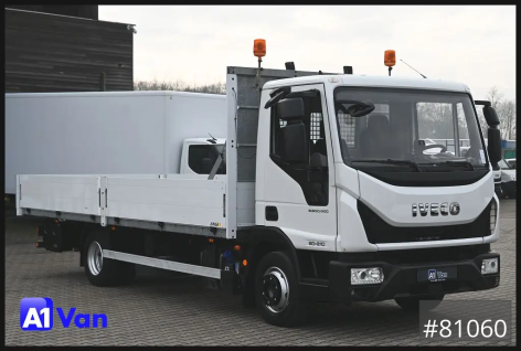 Eurocargo 80E21 Pritsche,  2x AHK, Klima, Luftfederung