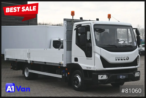 Eurocargo 80E21 Pritsche,  2x AHK, Klima, Luftfederung