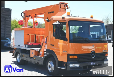 Atego 815 Hubarbeitsbühne Ruthmann TK145, Klima 