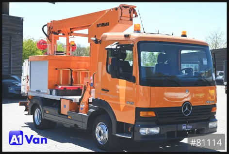 Atego 815 Hubarbeitsbühne Ruthmann TK145, Klima 