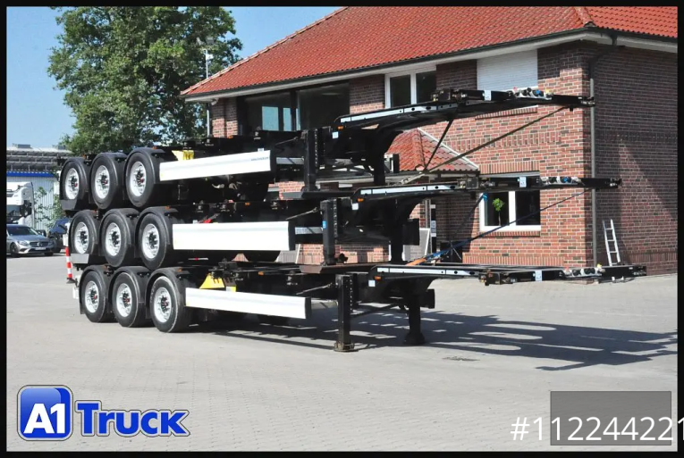 Krone - Wechselfahrgestell - Auflieger - SDC 27 eLTU5-2, 20/30/40/45, Multi, 