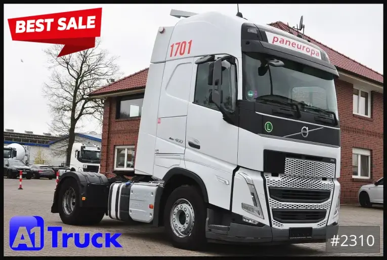 Volvo - Standard Sattelzugmaschine - Sattelzug - FH 460 XL  LNG Leder Navi Standlklima