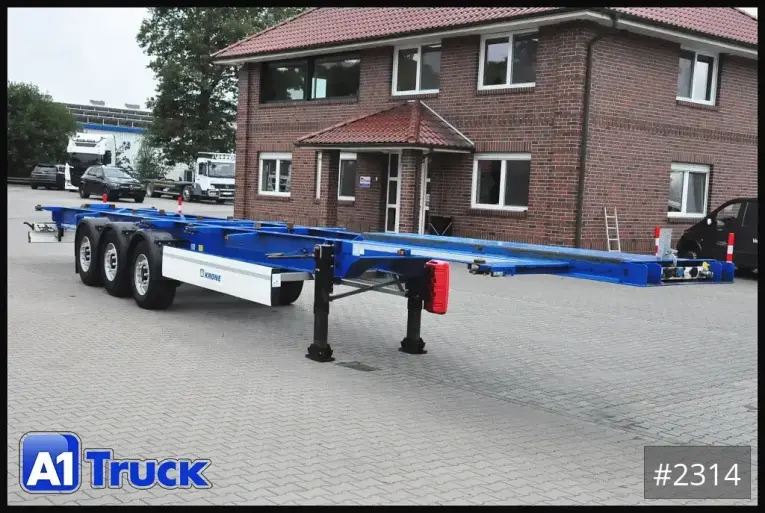Krone - Wechselfahrgestell - Auflieger - SD Lang 2x 7.45 BDF Wechselbrücken 20 + 40 Fuß