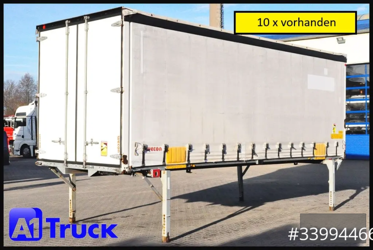 Wecon - Schiebeplane - Wechselbrücken - WPR 745, verzinkt, 2520  innen, Code XL