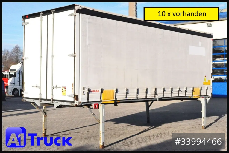 Wecon - Schiebeplane - Wechselbrücken - WPR 745, verzinkt, 2520  innen, Code XL