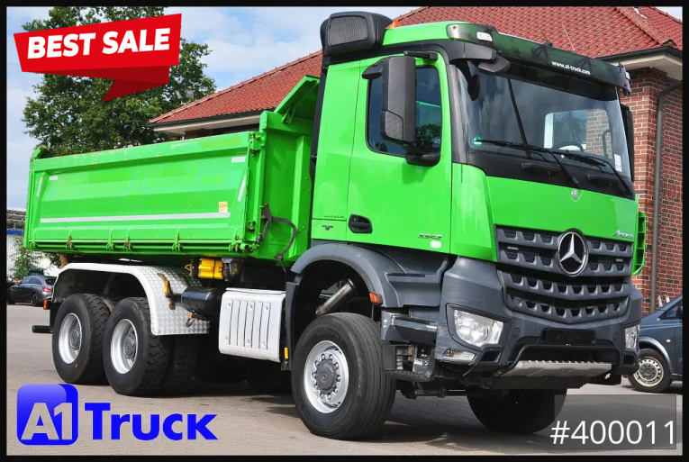 Mercedes-Benz - Kipper - LKW > 7.5 - Arcos 3342 BB, 6X6 Meiller Bordmatik