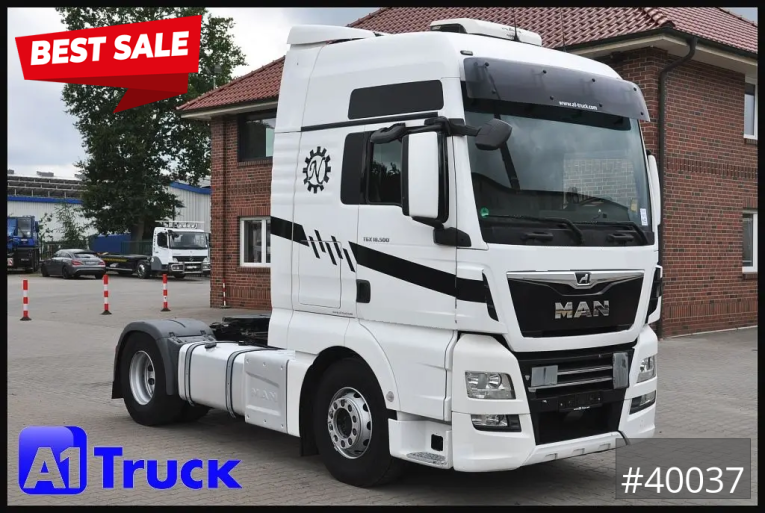 MAN - Standard Sattelzugmaschine - Sattelzug - TGX 18,500 XXL Intarder, Hydraulik,