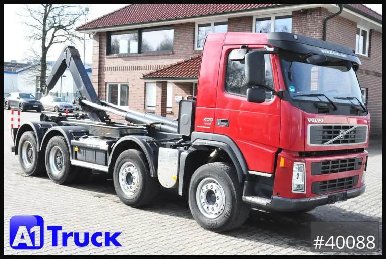 Volvo - Abrollkipper - LKW > 7.5 - FM 400 8X4R Multilift Automatik 