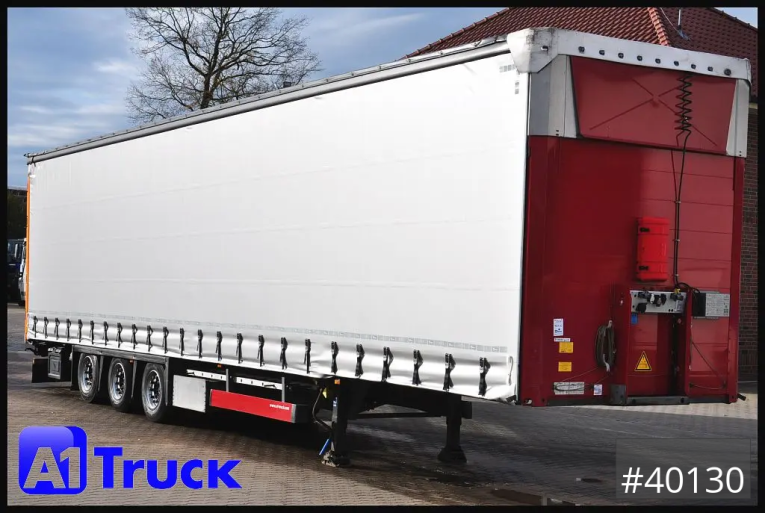 Schmitz - Tautliner - Megatrailer - S01, Mega, Liftachse, Hubdach, VERZINKT