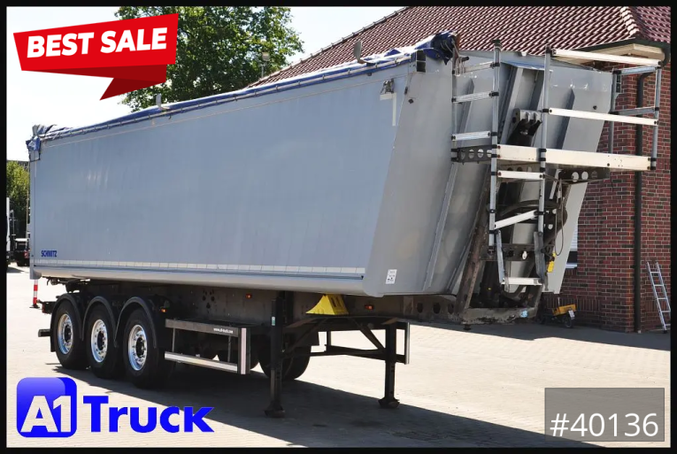 Schmitz - Kipper - Auflieger - SKI 24, SL 9.6 Lift, ca. 50m³ 