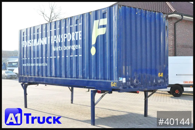 Krone - Koffer gesickt - Wechselbrücken - BDF 7,82 Container, 2700mm Innenhöhe, Portaltür