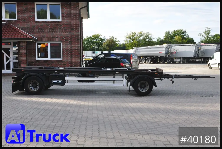 Meiller - Abrollanhänger - Anhänger - MG 18 ZL 5.0, Scheibenbremse, Luft.
