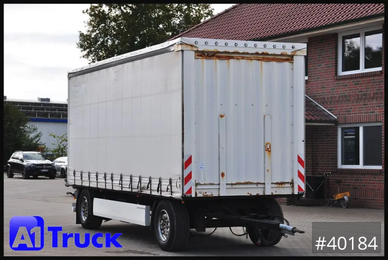 Krone - Pritsche und Plane - Anhänger - AZP 18, Festaufbau, TÜV 03-2026