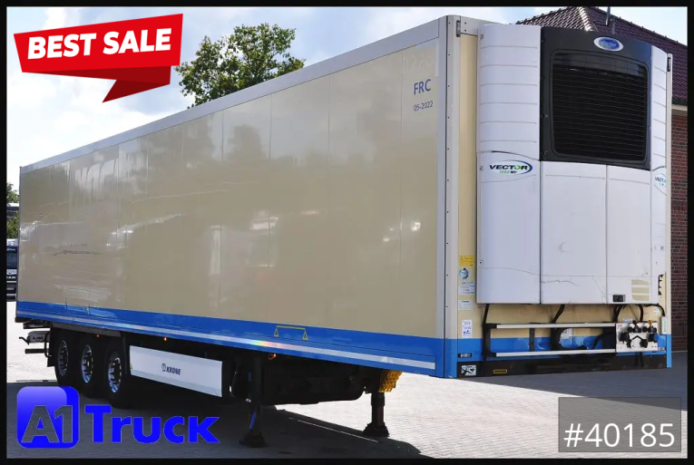 Krone - Kühlkoffer - Auflieger - SDR 27 Carrier 1950 Mt. Doppelstock Lift,TÜV 06/2026