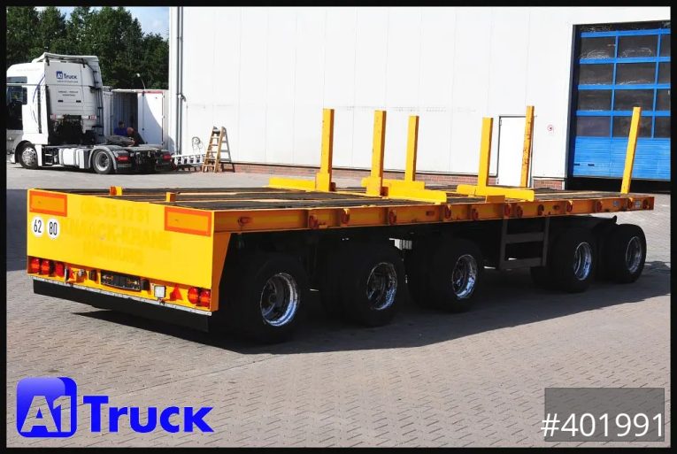 Goldhofer - Plattform - Anhänger - 5 achs  Ballast, Lenkachse, 50to., Schwerlast, 