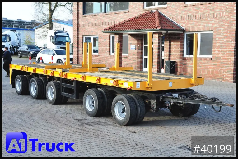 Goldhofer - Tieflader - Anhänger - 5 achs  Ballast, Lenkachse, 50to., Schwerlast, 