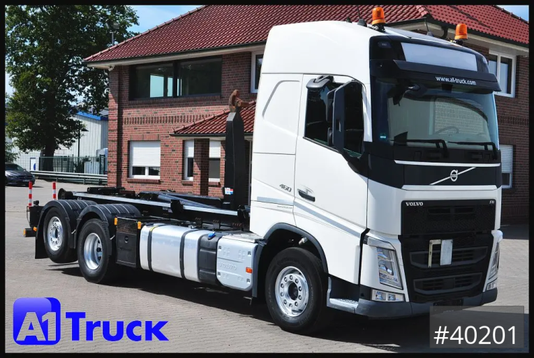 Volvo - Abrollkipper - LKW > 7.5 - FH 460 , VDL S21-6200 Lenkachse  