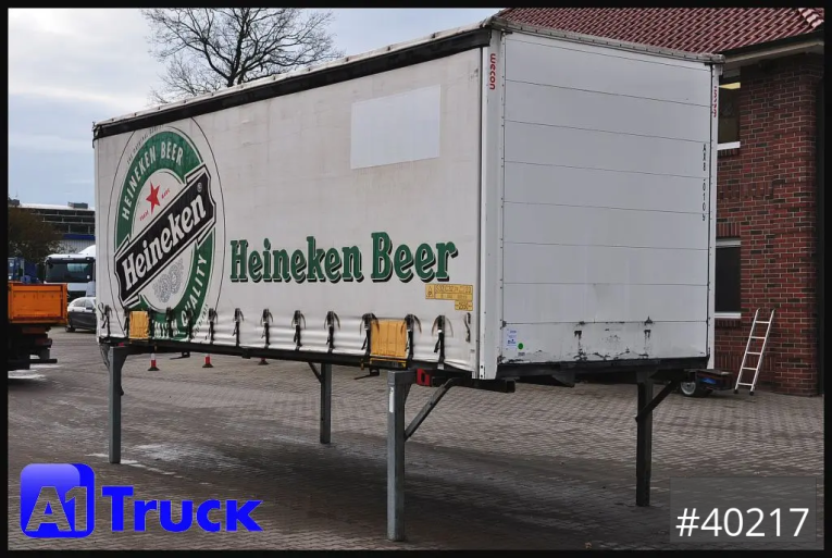 Wecon - Schiebeplane - Wechselbrücken - WPR 745, verzinkt, 2520  innen, Code XL