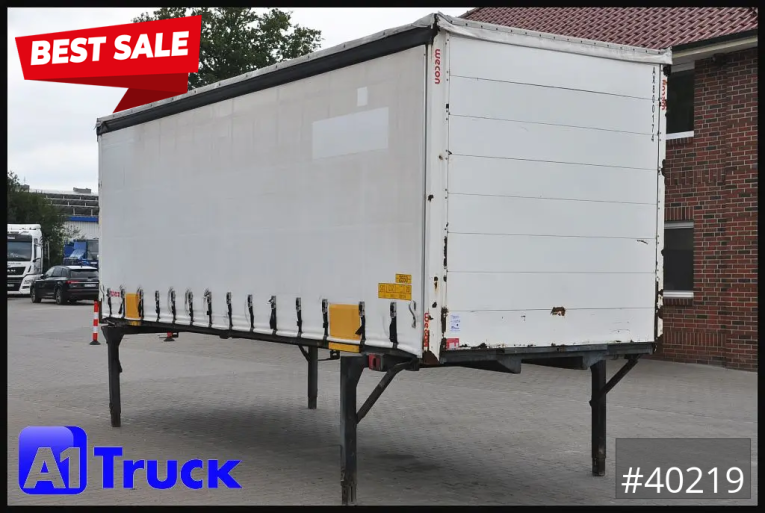 Wecon - Schiebeplane - Wechselbrücken - WPR 745, verzinkt, 2520  innen, Code XL