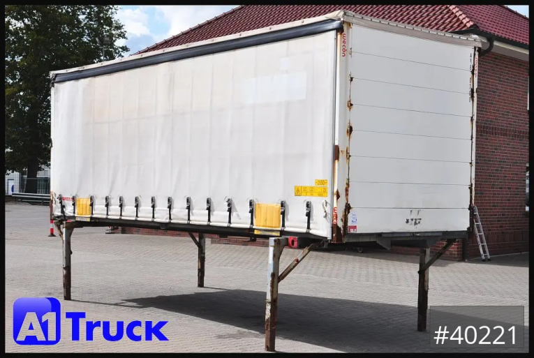 Wecon - Schiebeplane - Wechselbrücken - WPR 745, verzinkt, 2520  innen, Code XL