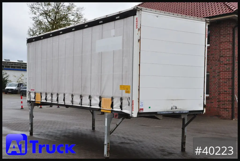 Wecon - Schiebeplane - Wechselbrücken - WPR 745, verzinkt, 2520  innen, Code XL