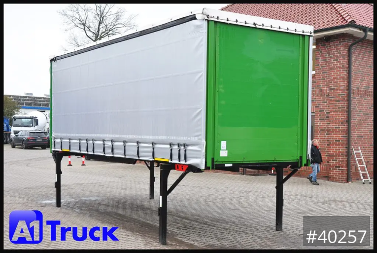 Koegel - Schiebeplane - Wechselbrücken -  7.45  BDF Wechselbrücke, neue Plane, Bordwand