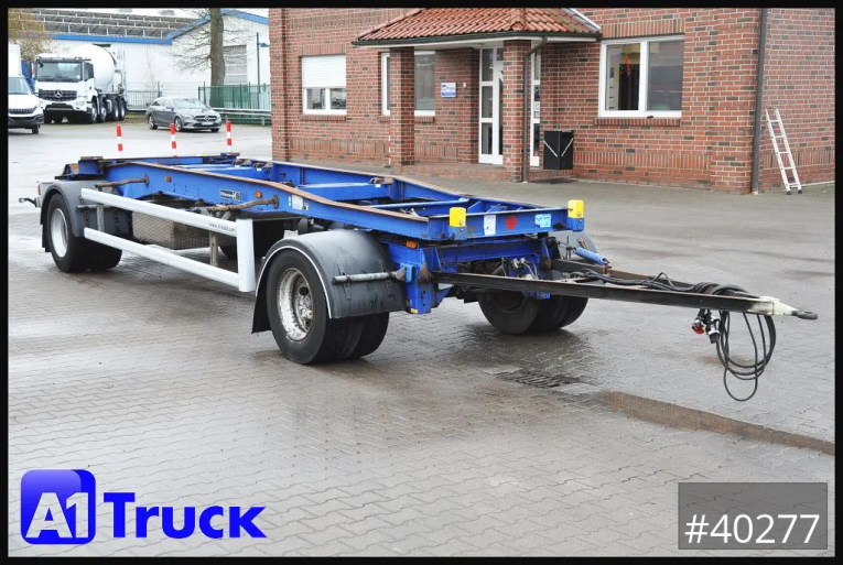 Hueffermann - Abrollanhänger - Anhänger - HSA 1870, Luft, BPW