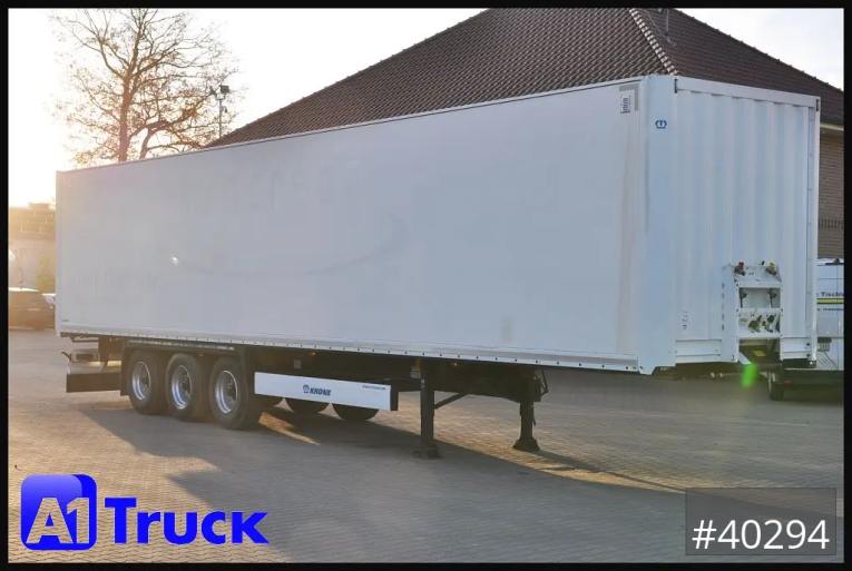 Krone - Koffer - Auflieger - SDK 27, Koffer, 1 Vorbesitzer, Plywood, 